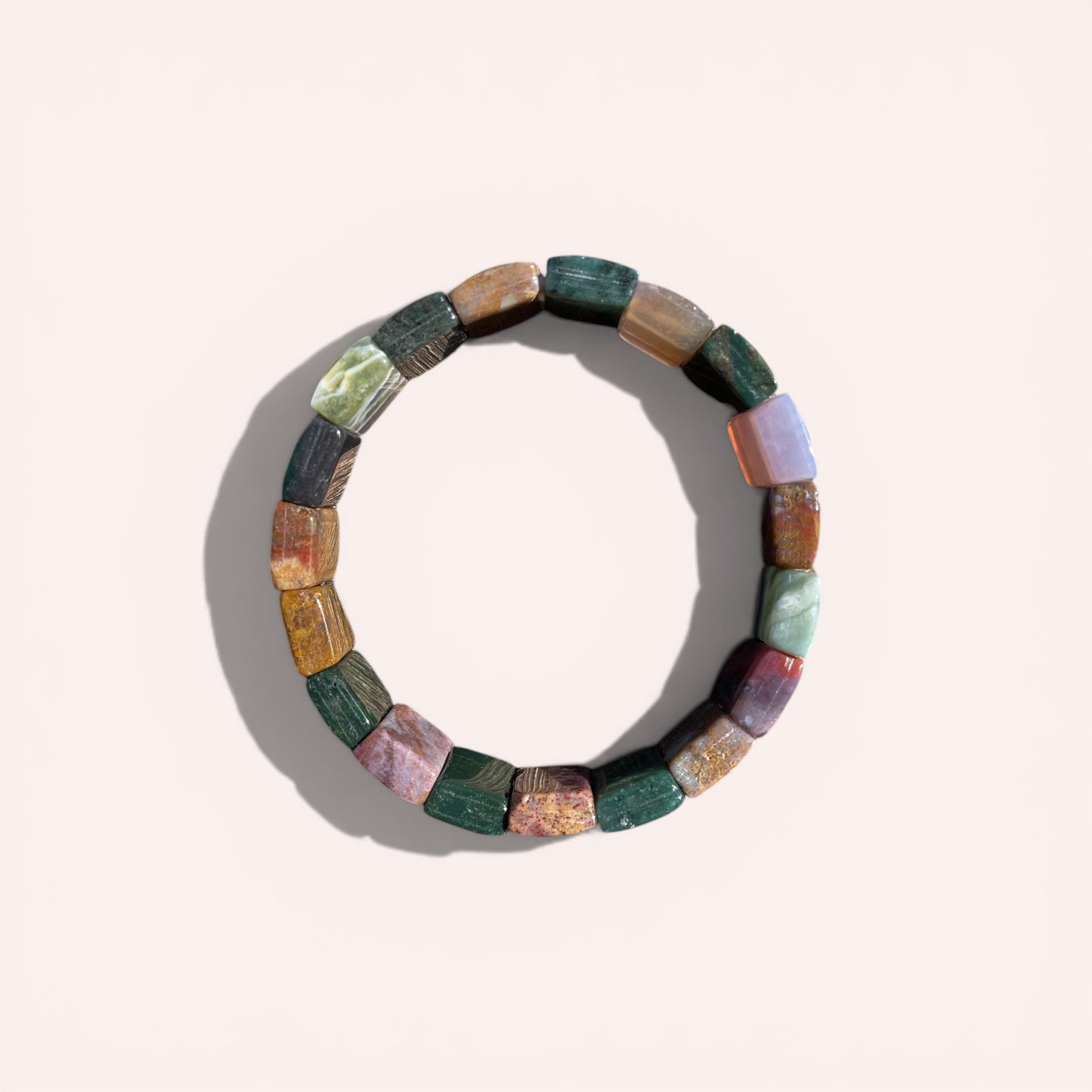 LE BRACELET JONC - AGATE INDIENNE