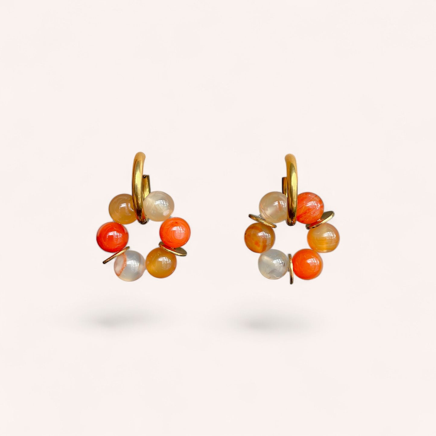 LES BOUCLES LISE - AGATE
