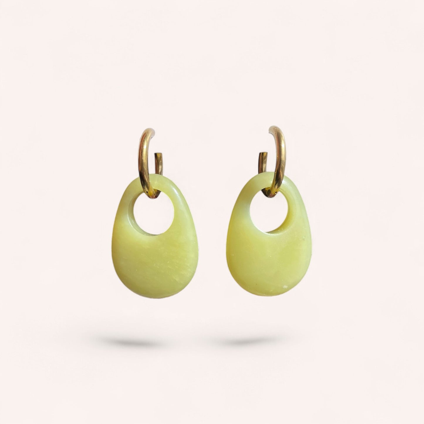 LES BOUCLES COLETTE - JADE CITRON