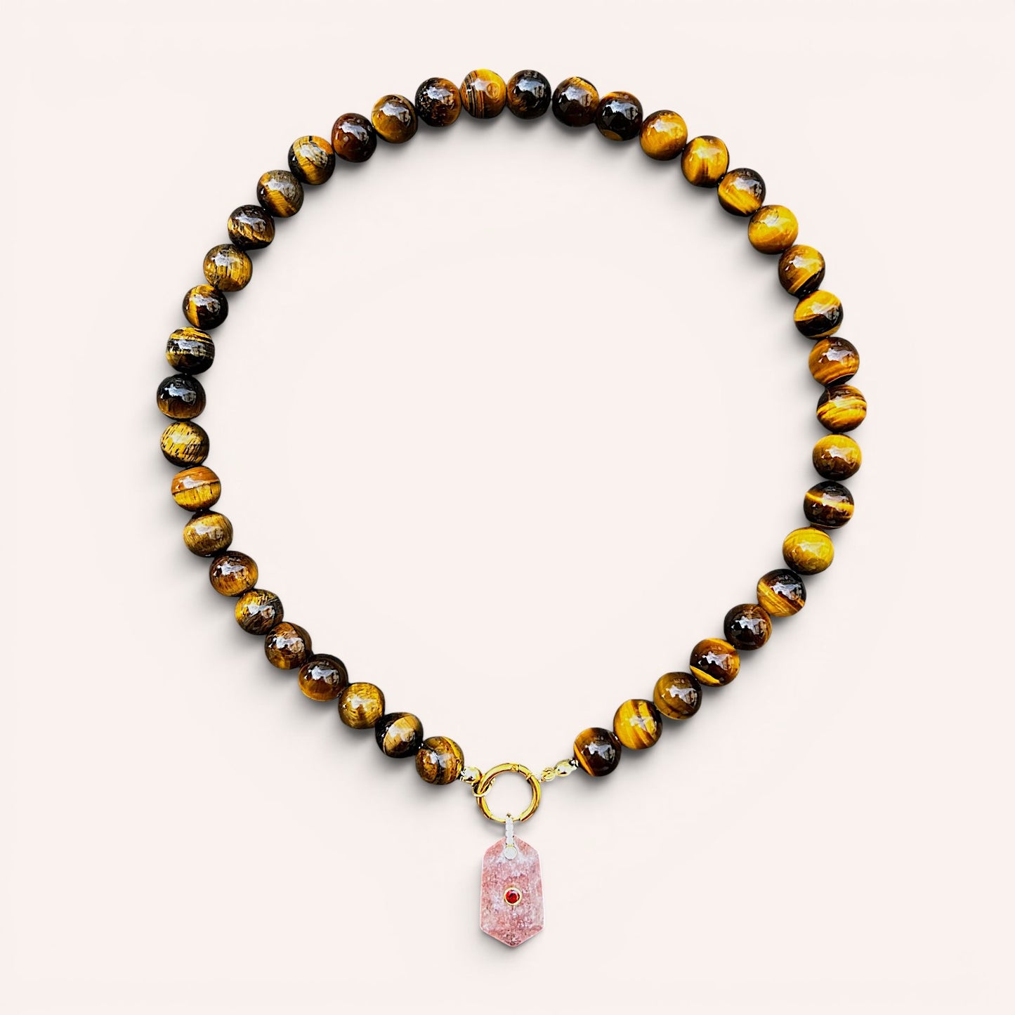 LE COLLIER NÉO - ŒIL DE TIGRE