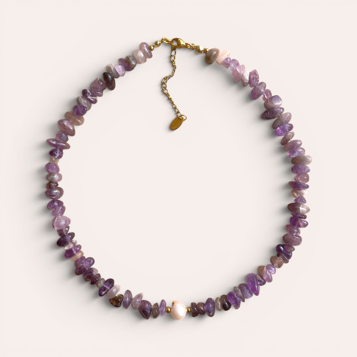 LE COLLIER SAFIA - AMÉTHYSTE