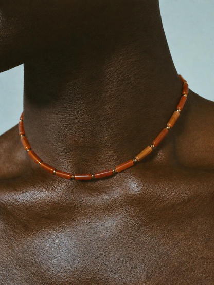 LE COLLIER MATHILDE - CORNALINE