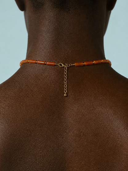 LE COLLIER MATHILDE - CORNALINE