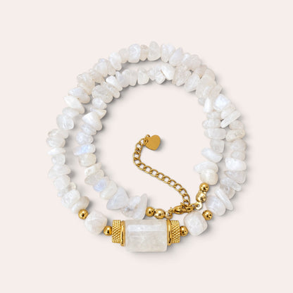 LE COLLIER SAFI - PIERRE DE LUNE