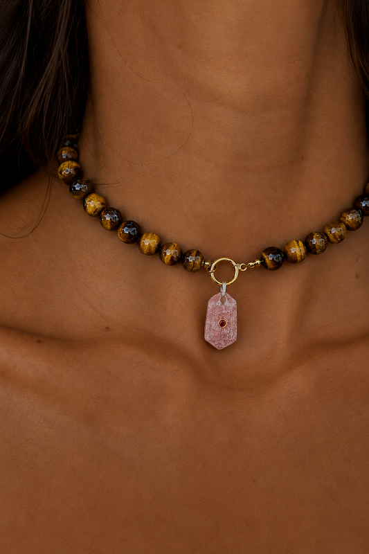 LE COLLIER NÉO - ŒIL DE TIGRE