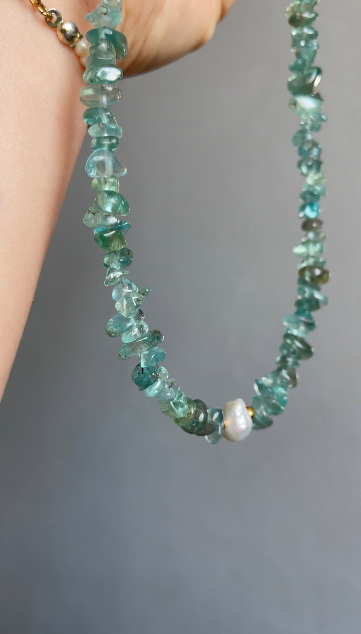 LE COLLIER SAFIA  - Apatite