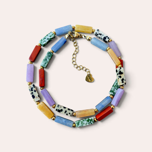 LE COLLIER ADELAIDE - MULTIPIERRES