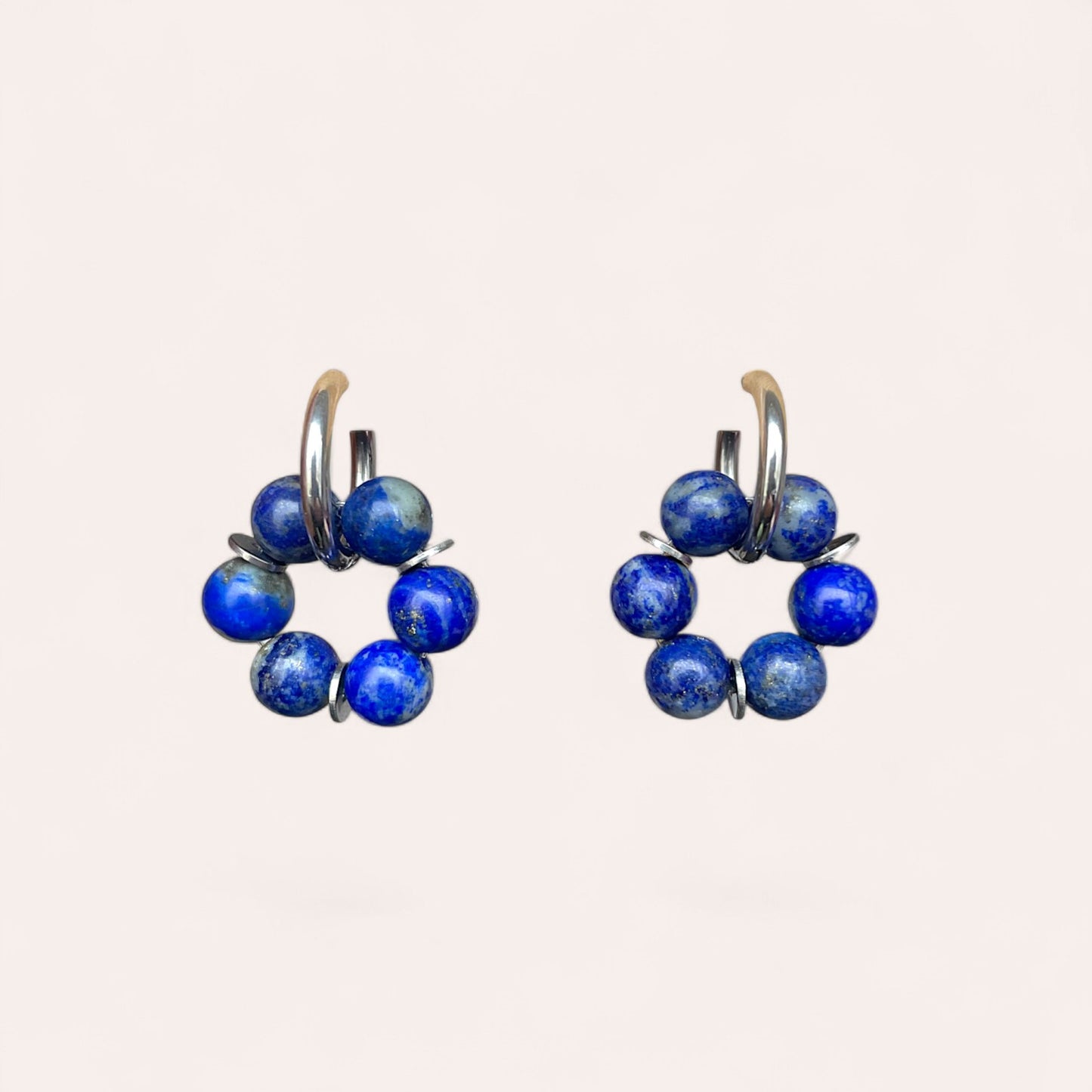 LES BOUCLES LISE - LAPIS LAZULI