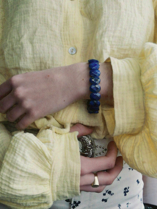 LE BRACELET JONC - LAPIS LAZULI