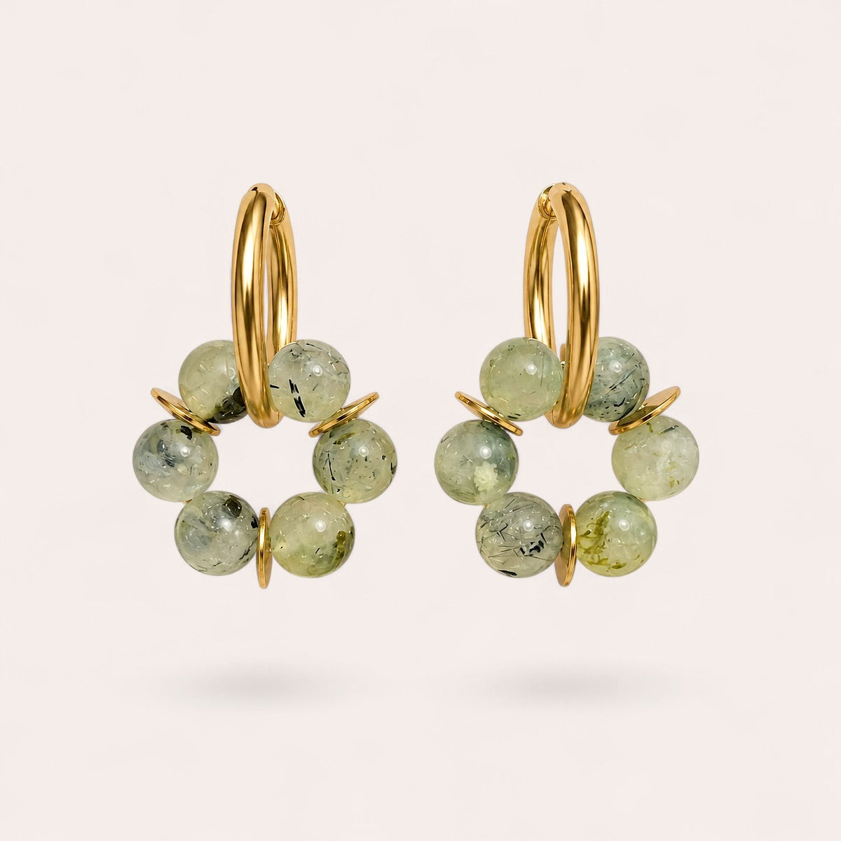 LES BOUCLES LISE - JADE PRÉHNITE