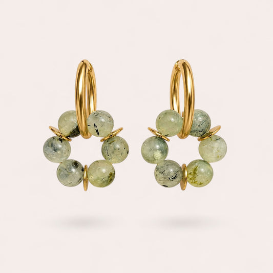 LES BOUCLES LISE - JADE PRÉHNITE