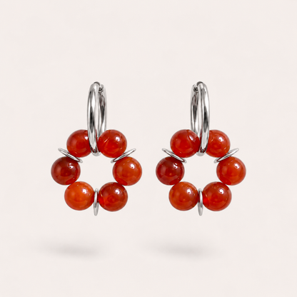 LES BOUCLES LISE - CORNALINE