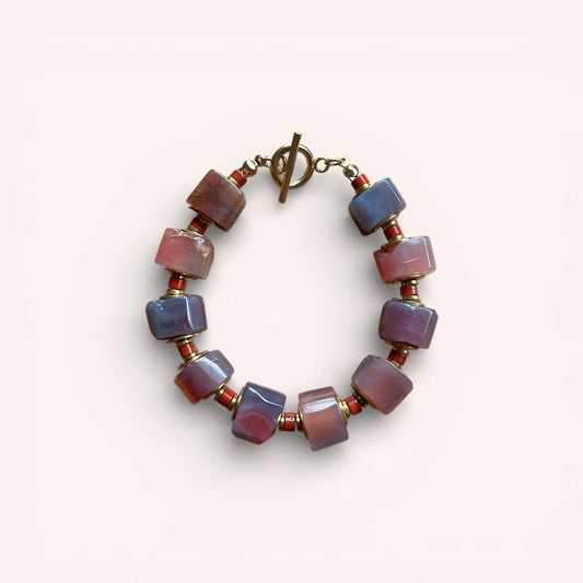 LE BRACELET ANIA - AGATE