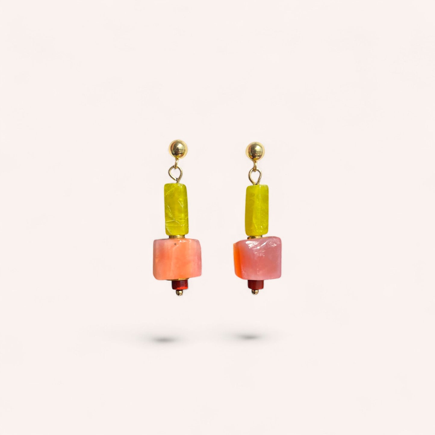 LES BOUCLES ANIA - AGATE & JADE