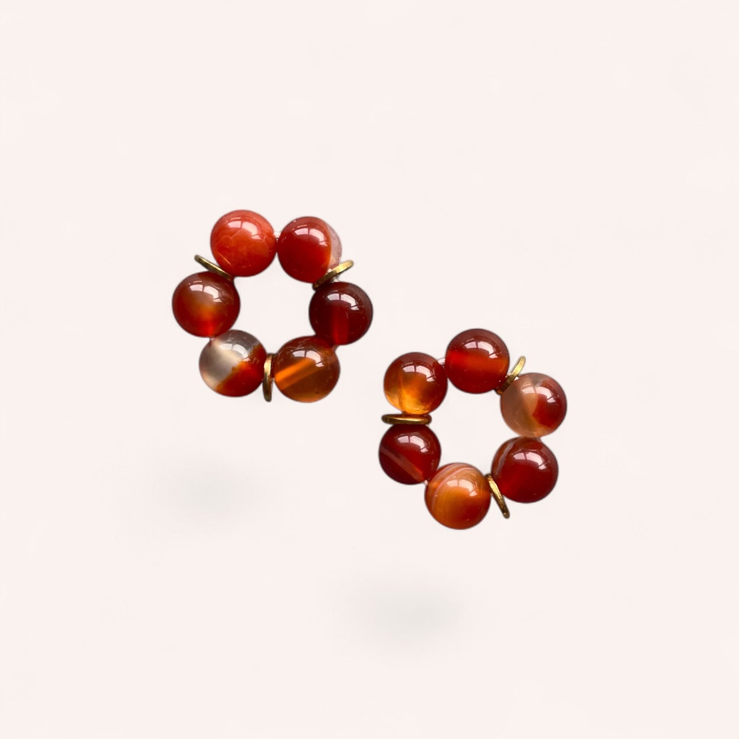 CHARMS - AGATE ROUGE