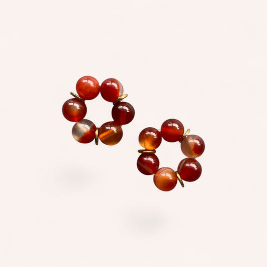 CHARMS - AGATE ROUGE