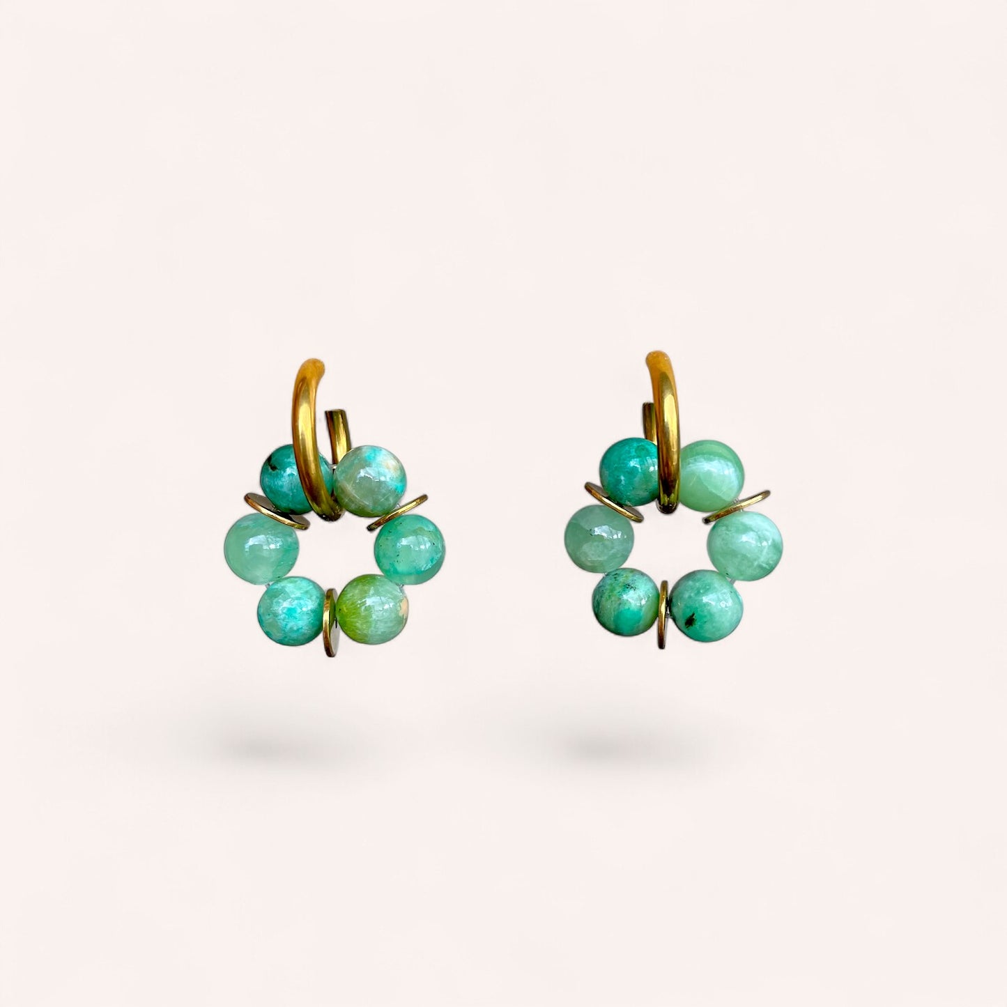 LES BOUCLES LISE - CALCITE VERTE